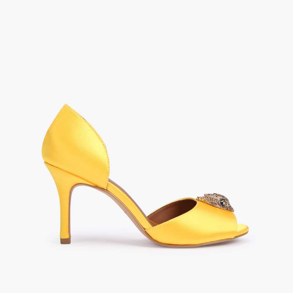 Kurt geiger deals yellow heels